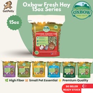 [GetPetly] Oxbow Hay 15oz | Timothy Orchard Botanical | Fresh Soft Hay for Rabbits & Guinea Pigs