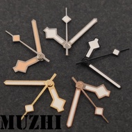 NH34 SnowFlake Four Needles Hands Rose Gold Silver Gold Black Watches Pointer Suitable NH34A 4R34 GM