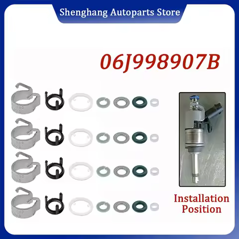 06J998907B 06H998907A Injector Repair Seal Kit For Audi A3 A4 A5 A6 Q5 Q3 TT VW Golf R GTI Tiguan Pa