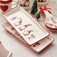 Cute Christmas Ceramic Plate