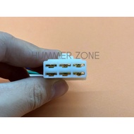 HX-3752 6 PIN FEMALE MODIFY WIRE HARNESS SOCKET CONNECTOR