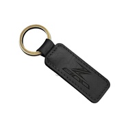 For Kawasaki Z800 Ninja Models Motorcycle Cowhide Keychain Key Ring