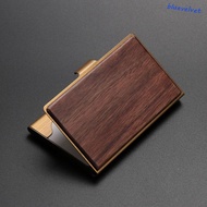 BLUEVELVET Business Card Holder Office Supplies Stainless Steel Fashion High-End Display Stander Car