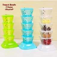 4 and 5 Tier Rotating Kitchen Spice Rack - 4 and 5 Tier Spice Rack CRISTAL - Kitchen Spice Rack - Ki