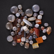 Natural Agate Gravel Irregular Polishing Abrasive Agate Sandstone Agate Polishing Stone Agate Stone 