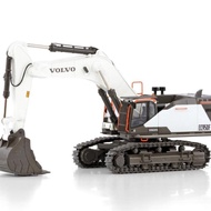 WSI Volvo EC950F Volvo Excavator Alloy Car Model 1: 50 White Version 64-2012