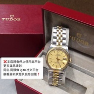 Tudor Prince Oysterdate 74033  B頭 35mm 自動淨錶，18K金圈，操作正常 💰現金價HKD $5,000 📍購此平台只限荃灣舖交收❗️訊息只限ig fb❗️Messa