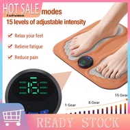 <CarFashion> Foot Massager Mat Intelligent Foot Massager with Digital Display 6 Modes 15 Intensity R