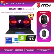 MSI Titan 18 HX A14VHG-030 18'' 120Hz UHD+ Gaming Laptop (I9-14900HX, 64GB, 4TB SSD, RTX4080 12GB, W