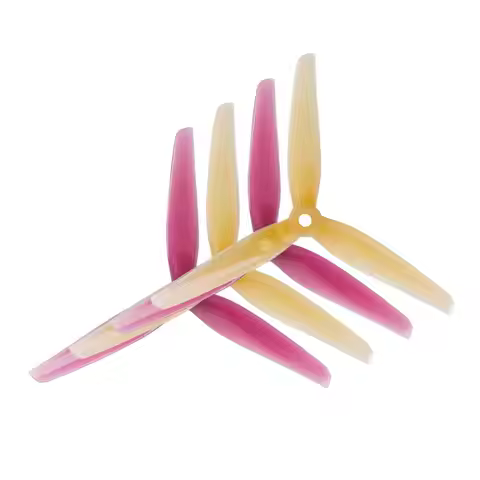 4sets HQ Ethix P3 Peanut & Jelly Prop 5130 5.1X3X3 5.1inch 3 blade/tri-blade propeller prop for FPV 