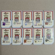 [Full Set] 10 Pokémon Support Card in 1 set  | Pokémon Gaole Support Ticket | Limited Stocks⚠️