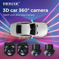 MEKEDE Android Radio Accessories UHD 3D 360°Panoramic Camera Rear View Camera 4 Camera  Rear/Front/L