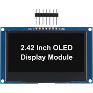 2.4" 2.42 inch 128x64 OLED LCD Display Module SSD1309 7 Pin SPI/IIC I2C Serial Interface for Arduino