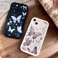 UNGU Beautiful Purple Butterfly Case Hp Oppo A5i 12F 11F 12 Pro 5G Reno 13 5G 13F A3X A3 A60 A58 7Z 