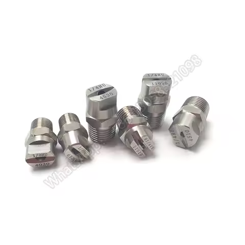 1/4‘’95/110 degree HVV HU Flat Fan Nozzle V e j e t Standard High Impact Stainless Steel Nozzle