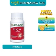 Bio-Life CoQ10 75mg 30s CoQ10 Supplement EXP:06/2027 [ Farmasi CS ]
