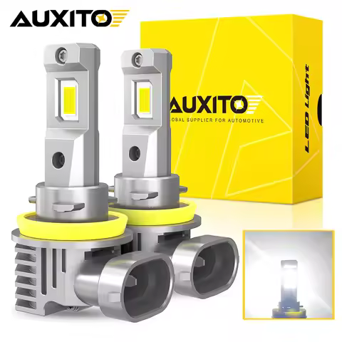 AUXITO 2Pcs H8 H11 LED Headlight Bulbs Canbus 9005 HB3 9006 HB4 H9 LED Fog Lamp 50W 12V for Toyota B