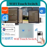 Tuya Smart Life Ewelink Smart Wifi Autogate Touch Switch eWeLink App WIFI Remote Autogate Smart Phone(Free Wall Spacer)