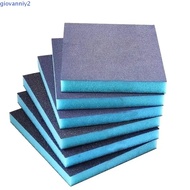 GIOVANNIY 5pcs Polishing Sponge, Reusable Sandpaper Grit Sanding Sponge, Durable Polishing Pad Washa