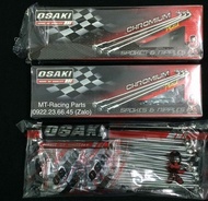 Bộ Căm Osaki mạ Crom gắn wavedraem 2 thắng đùm