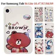 For SAMSUNG Tab S6 Lite 10.4''S7 S8 S9 11.0''Cute Cartoon Tablet Case SM-X710 X700 T870 P620 P613 P6