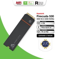 Seagate FireCuda 530 Heatsink SSD 4TB M.2 2280 NVMe Gen 4 (Compatible For PS5)