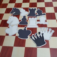 Chess Pieces Stickers