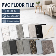 FLOOR STICKER 60x60cm Floor Sticker Tiles Lantai Mozek  Modern Minimalist Style Fits All Rooms
