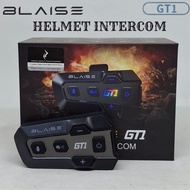 Best Seller - Intercom Blaise Gt1 Helmet Intercom Headset Music Sharing With-1000 Meter Talk Distanc