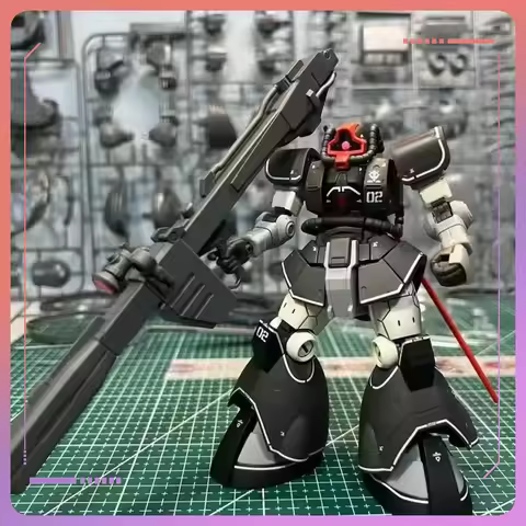 Hg Gto 007 1/144 Rick Dom Yms-08b Model Robot Mecha Assembly Model Action Figures Children'S Educati