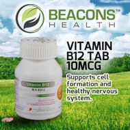 Vitamin B12 Tablet 10mcg (60’s) (Expiry is 11/2027)