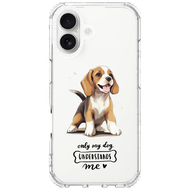 HI-SHIELD Stylish เคสใสกันกระแทก iPhone รุ่น Beagle [เคส iPhone17iPhone16iPhone15iPhone14iPhone13iPh