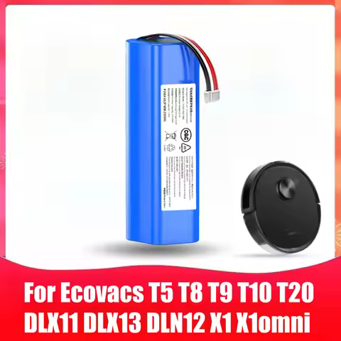 New 14.4V Replacement Battery for ECOVACS Deebot Ozmo 950 T8 T8+ T5Max Power Hero T10 T9 X1 DX96 DX9