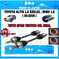 CS BKA TOYOTA ALTIS 1.8 ZZE122 , WISH 1.8 00-2006 DRIVE SHAFT RIGHT / LEFT SUSPENSION