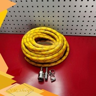 Selang kompresor angin 5 10 meter selang kompresor 3 layer selang 1set dengan sambungan coupler ( g