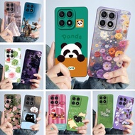 Case For Honor X8a 4G X8b Casing Cute Panda Sweet Girls Cats Liquid Drop-Resistant Soft High Qualtiy