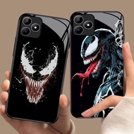 DK-77 Marvel Venom HD Glass Casing hp Realme 7i C67 C31 C55 C53 C33 C35 C17 GT 6 Narzo N53 50A Prime