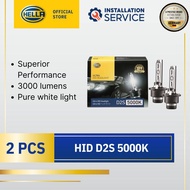 HELLA HID Headlight Bulb D2S 5000K 8GS 178 560-862 (1 pair)