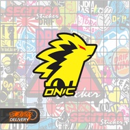 Onic Esport Sticker Size 5 x 5 Cm