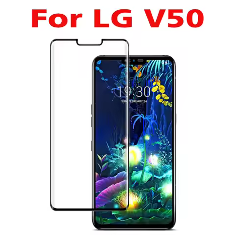 Full Cover High-alumin Tempered Glass For LG V50 5G Screen Protector protective film For LG V50 Thin