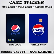 [ PEPSI ]  Touch n Go Card Sticker Cover TNG / MASTER / VISA / CREDIT/ DEBIT CARD