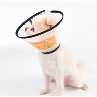 Soft Dog Cone Collar, 7 Ddifferent Size Flexible Plastic Cone Adjustable E-Collar for Dogs Cat, Comf