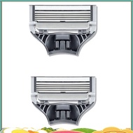 2Pcs Shaver Blade Heads for  Men'S  Heads Shaver Replacement Heads Manual  Blades  Supplies Parts