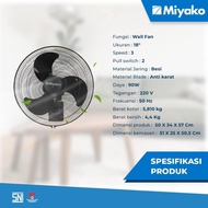 Miyako KDB-18 Wall Fan KDB 18 / Wall Fan KDB 18 - Black