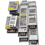 Ultra-Thin LED Power Supply AC190-240V TO DC 12V 24V Lighting Transformers 60W 120W 180W 200W 300W 400W Driver For LED Strips