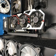 BT PCI-E Riser PC Graphics Cards Vertically kickstand base Vertical GPU Bracket Holder with RTX3060 