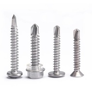 Screw Self-Tapping Wholesale Drill Tail Dovetail Screw 410 Manufacturer Stainless Steel Stainless St