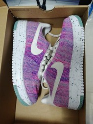 @包sf@特價Nike Air Force 1 Crater Flyknit 女Wus7.5/男us6