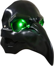 NEW Punk Crow Mask Costume Reaper Nevermore Black Skin for Overwatch Plague Doctor Cosplay Masks Bir