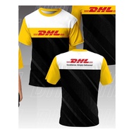 DHL Express DHL Short Sleeve long sleeved T-Shirt for Delivery Workers Breathable Moisture Wicking D